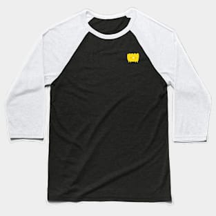 Yellow doodle character Baseball T-Shirt